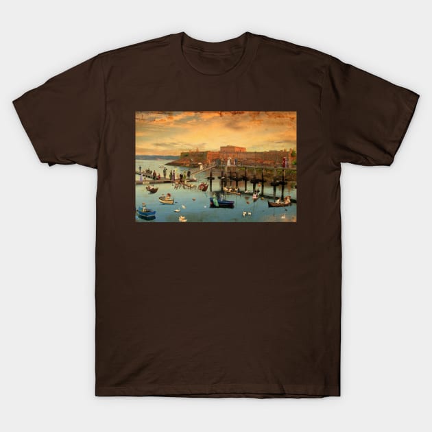 June afternoon at the San Antón's Castle T-Shirt by PrivateVices